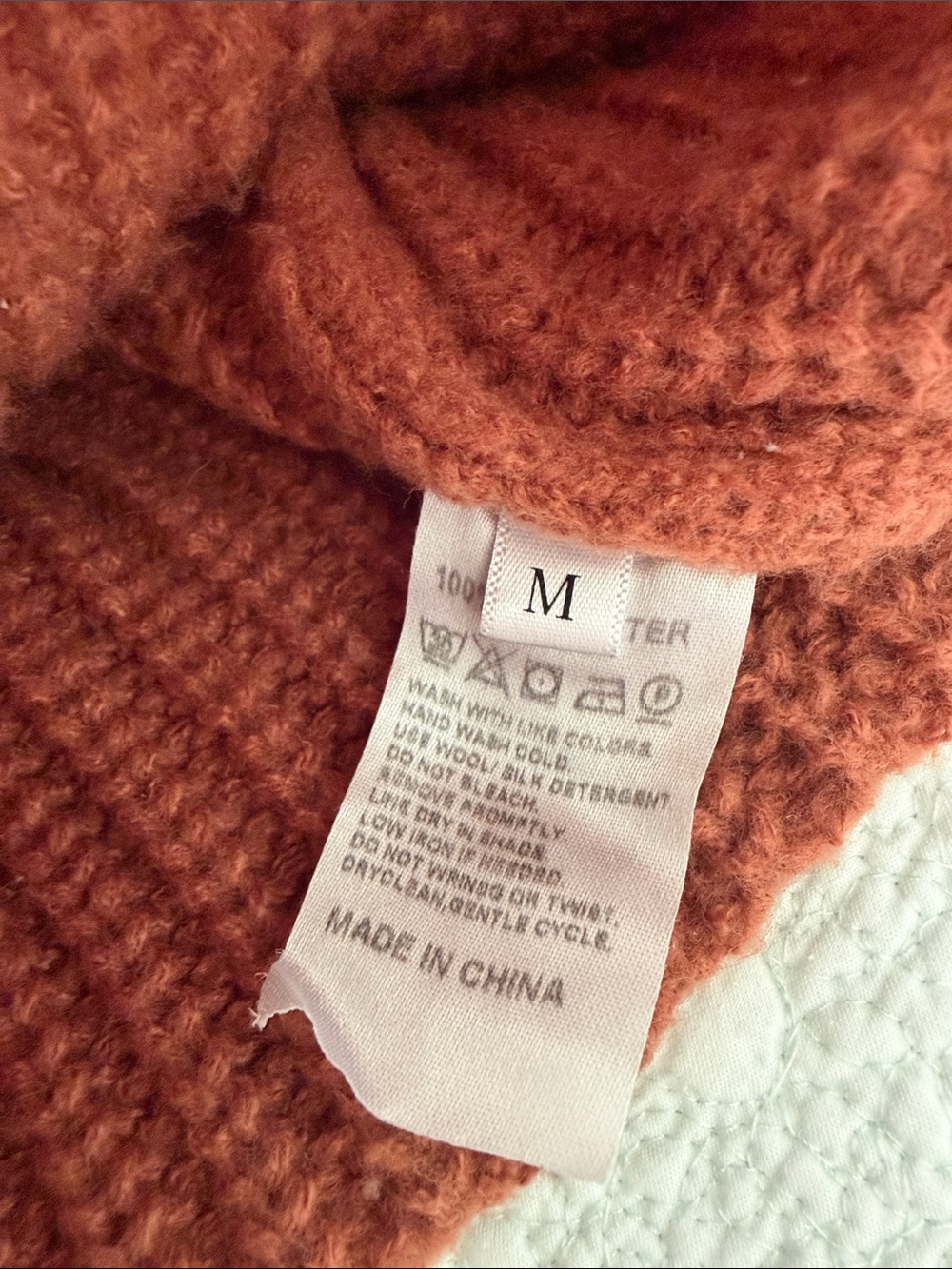 Soft & Cozy button-Front Cardigan Sweater - Rusty Brown M - Picture 2 of 12